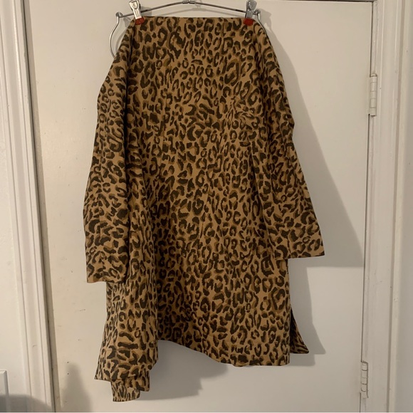Carol Anderson by Invitation Brown & Black Jacket Cheetah Print One Button - Picture 5 of 9